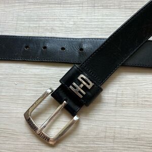 Harley-Davidson black leather belt